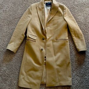 Zara tan peacoat